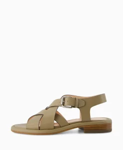 Agl Sandaal Zonder Hak Alison Multi Khaki