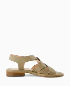 Agl Sandaal Zonder Hak Alison Multi Khaki