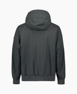 Airforce Jack Hooded Four-Fay Stretch Donker Grijs