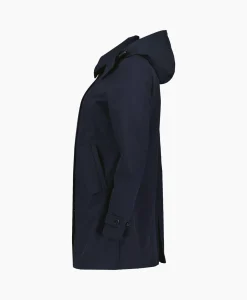Airforce Parka Long Technical Shell Donker Blauw