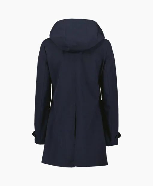 Airforce Parka Long Technical Shell Donker Blauw