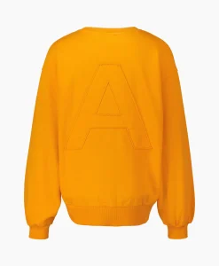 Alix The Label Pullover Knitted Patch Oranje