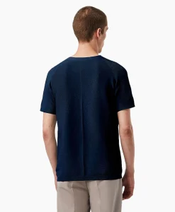 Alpha Tauri T-Shirt Korte Mouw Fosos Donker Blauw