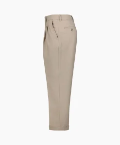 Ami Paris Broek Carott Fit Taupe