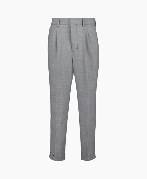 Ami Paris Broek Carott Fit Antraciet