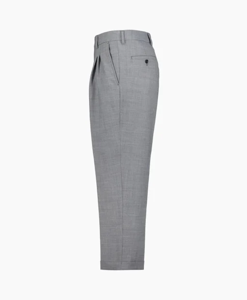 Ami Paris Broek Carott Fit Antraciet
