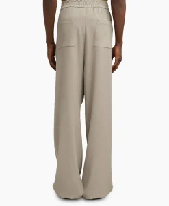 Ami Paris Broek Elastic Waist Taupe
