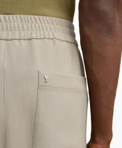 Ami Paris Broek Elastic Waist Taupe