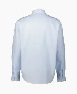 Ami Paris Overhemd Boxy Fit Licht Blauw