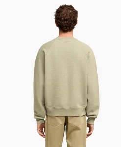 Ami Paris Sweater Ami De Coeur Khaki