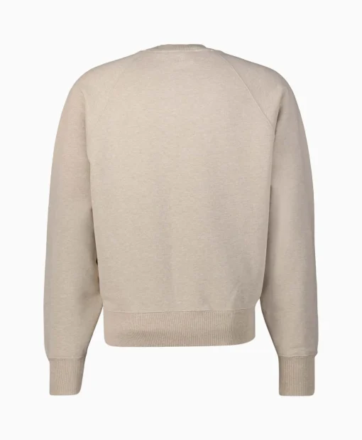Ami Paris Sweater Ami De Coeur Ecru