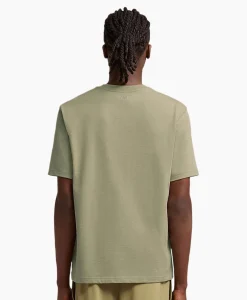 Ami Paris T-Shirt Korte Mouw Adc Khaki