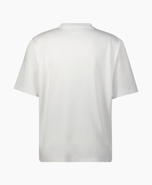 Ami Paris T-Shirt Korte Mouw Ami De Coeur Off White