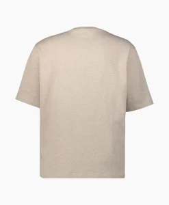 Ami Paris T-Shirt Korte Mouw Ami De Coeur Ecru