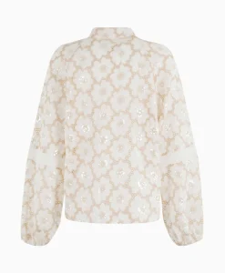 Anna Van Toor Blouse 17A05-03445A Zand