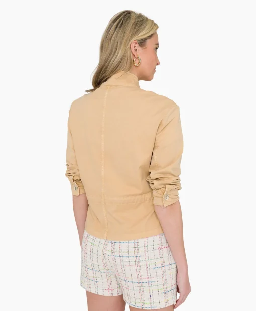Anna Van Toor Gilet 32A01-02609 Zand