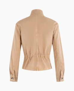 Anna Van Toor Gilet 32A01-02609 Zand