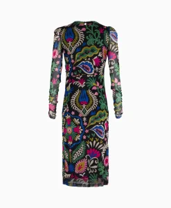 Anna Van Toor Jurk 26A06-03636 Zwart