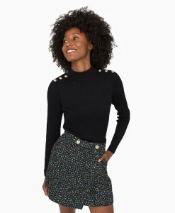 Anna Van Toor Rok 26A03-02650 Zwart