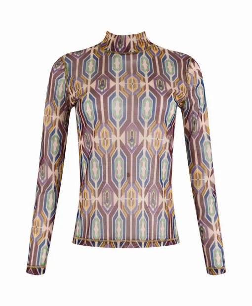 Anna Van Toor T-Shirt 26A04-03587A Blauw