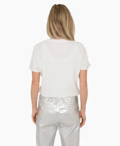 Anna Van Toor T-Shirt Korte Mouw 08A04-03629 Off White