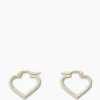 Anna+Nina Oorbellen Funky Love Small Hoop Goud