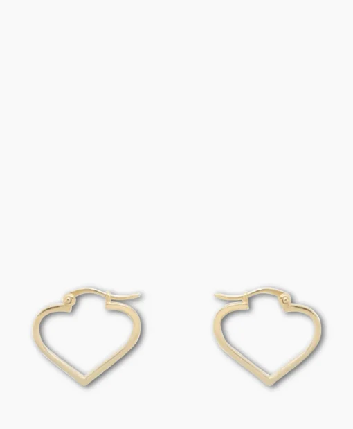 Anna+Nina Oorbellen Funky Love Small Hoop Goud