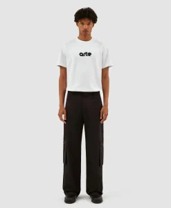 Arte Antwerp Broek Nylon Double Knee Pocket Zwart