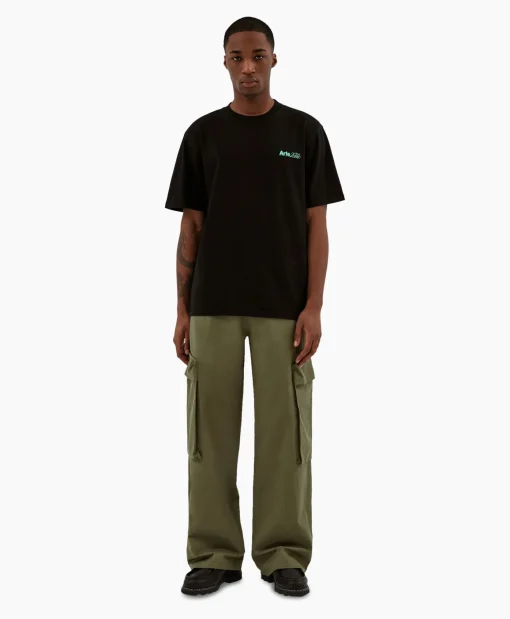 Arte Antwerp Broek Oversize 3D Pocket Donker Groen