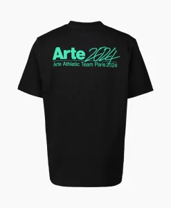 Arte Antwerp T-Shirt Korte Mouw Arte 2024 Back Zwart