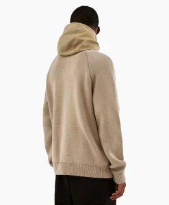 Arte Antwerp Vest Nylon Hood Off White