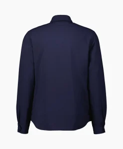 Aspesi Overhemd Camicia Doppia Blauw