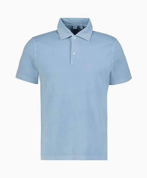 Aspesi Polo Mod.Ay15 Licht Blauw