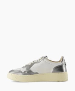 Autry Sneaker Medalist Low Wom. Zilver