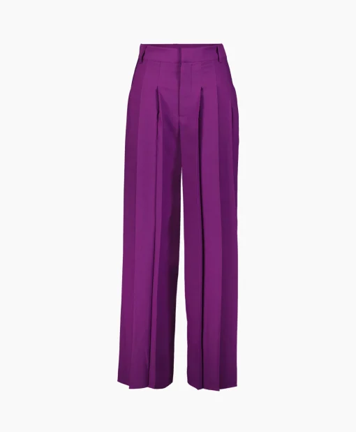 Ba&Sh Pantalon Miley Paars