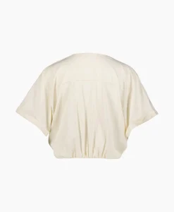 Ba&Sh T-Shirt Korte Mouw Denali Ecru