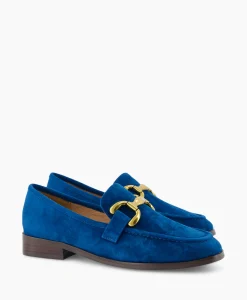 Bibi Lou Loafer Suede Blauw