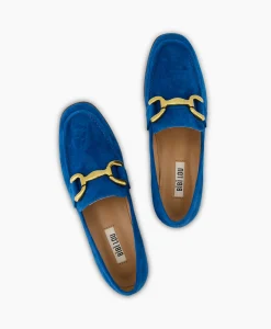 Bibi Lou Loafer Suede Blauw