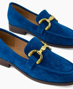 Bibi Lou Loafer Suede Blauw