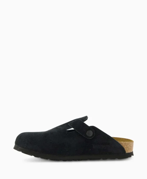 Birkenstock Instapper Boston Sfb Zwart