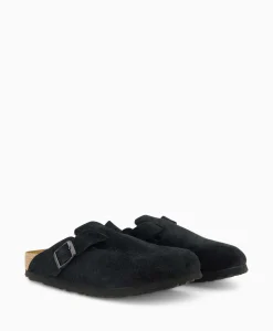 Birkenstock Instapper Boston Sfb Zwart
