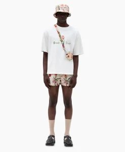 Bram's Fruit T-Shirt Korte Mouw Tulip Aquarel Wit
