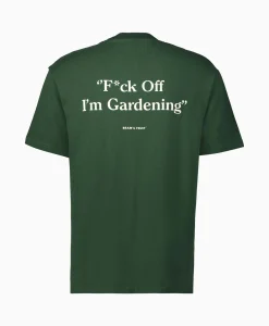 Bram's Fruit T-Shirt Korte Mouw F*Ck Off Gardenin Donker Groen