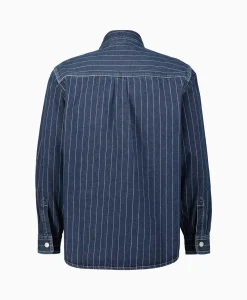 Carhartt Wip Overshirt Orlean Donker Blauw