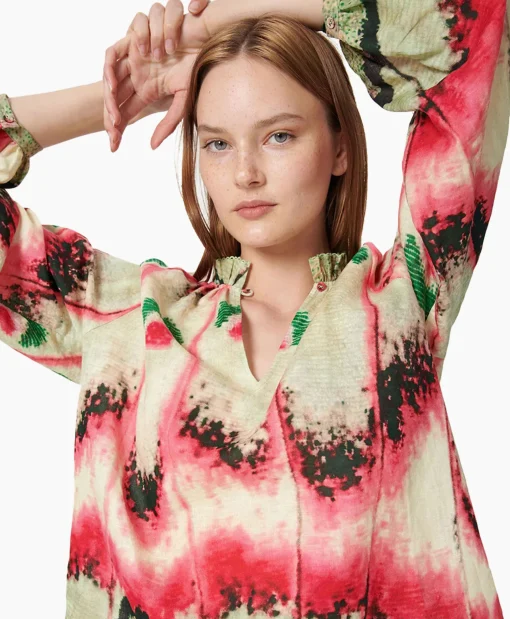 Chufy Blouse Juniper Groen