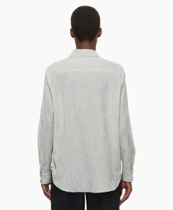 Closed Blouse Long Sleeve Ecru
