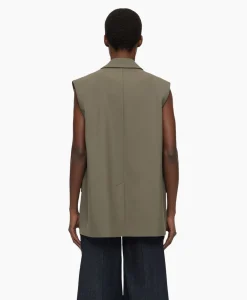 Closed Gilet Sleeveless Taupe