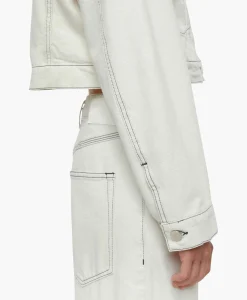 Closed Jack Boxy Denim Off White
