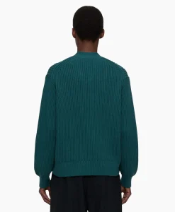 Closed Vest Wrap Long Sleeves Groen