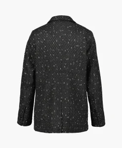 Co'Couture Blazer Mitzicc Boucle Zwart